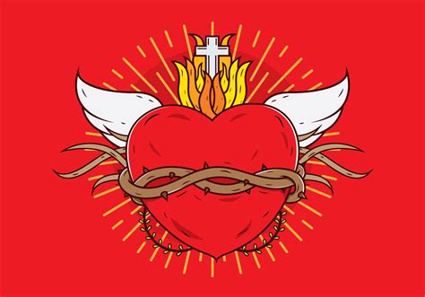 Sacred Heart Vectors & Illustrations for Free Download.